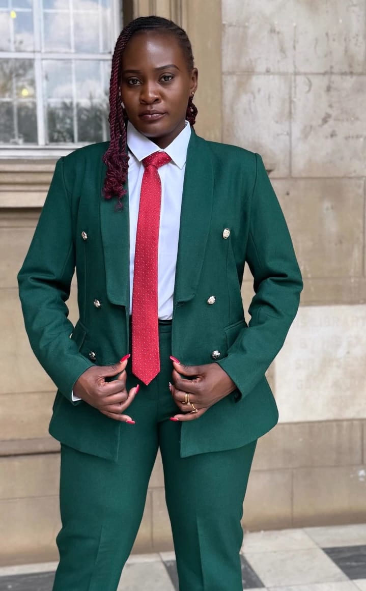Jeannete Hope Wangara in a crisp executive fashion portrait