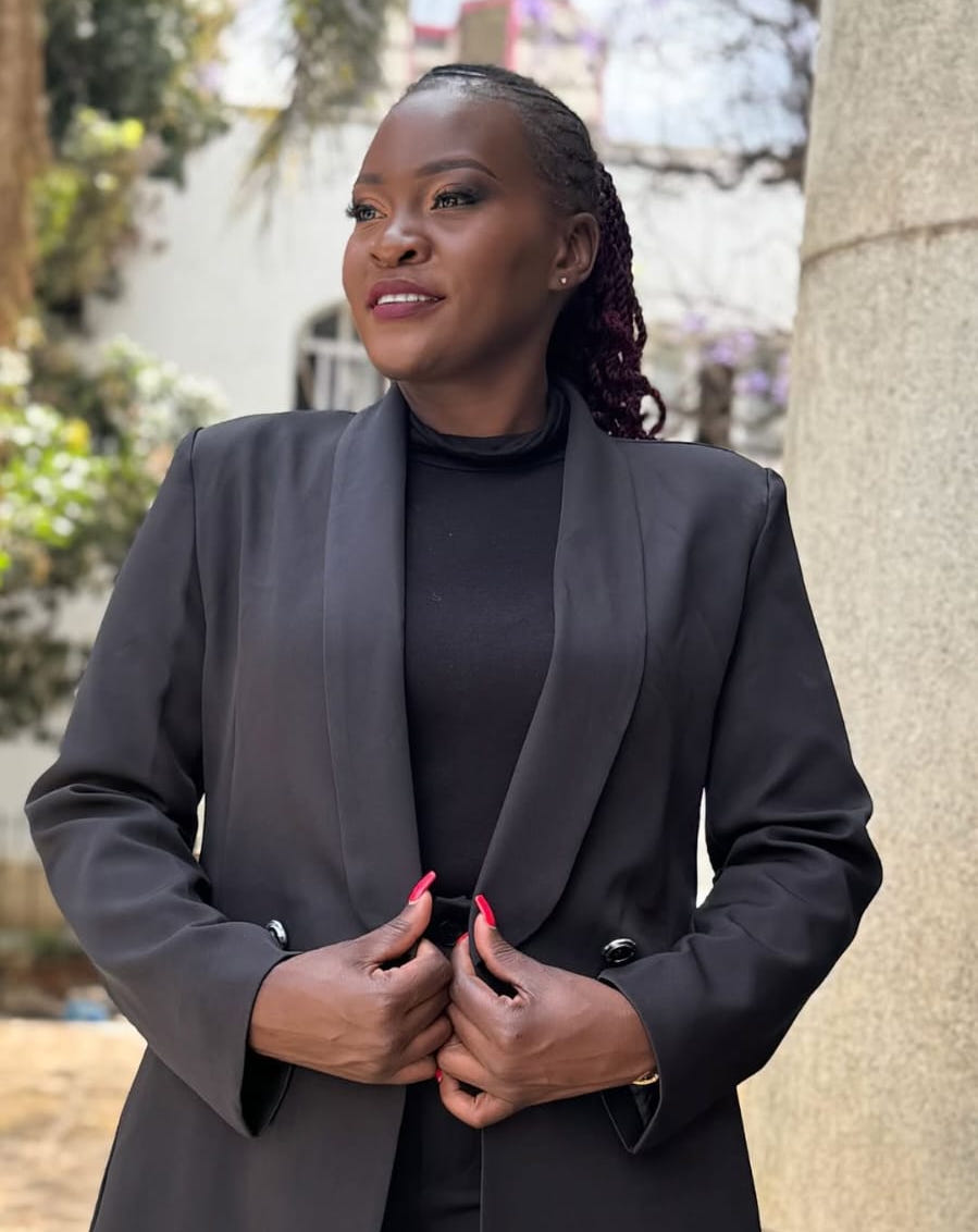 Jeannete Hope Wangara wearing the Midnight Editorial look